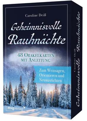 Geheimnisvolle Rauhnächte – 48 Orakelkarten mit Anleitung von Deiß,  Caroline