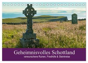 Geheimnisvolles Schottland (Tischkalender 2024 DIN A5 quer), CALVENDO Monatskalender von Elling,  Julia