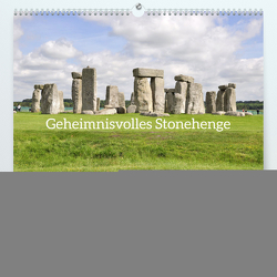 Geheimnisvolles Stonehenge (hochwertiger Premium Wandkalender 2024 DIN A2 quer), Kunstdruck in Hochglanz von Gregoropoulos,  Mary