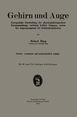 Gehirn und Auge von Bing,  Robert