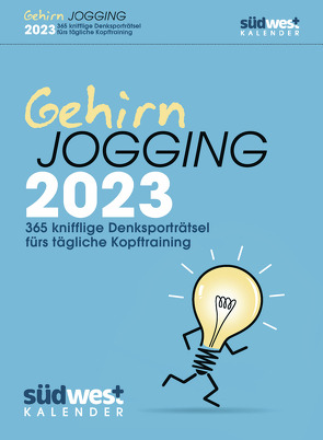 Gehirnjogging 2023 – 365 knifflige Denksporträtsel fürs tägliche Kopftraining – Textabreißkalender zum Aufstellen oder Aufhängen