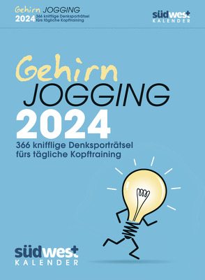 Gehirnjogging 2024 – 314 knifflige Denksporträtsel fürs tägliche Kopftraining – Textabreißkalender zum Aufstellen oder Aufhängen