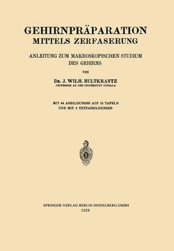 Gehirnpräparation Mittels Zerfaserung von Hultkrantz,  Johan Wilh