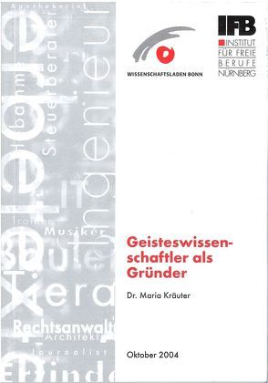 Geisteswissenschaftler als Gründer von Kräuter,  Maria