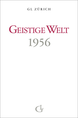 Geistige Welt 1956 von Brunner,  Beatrice