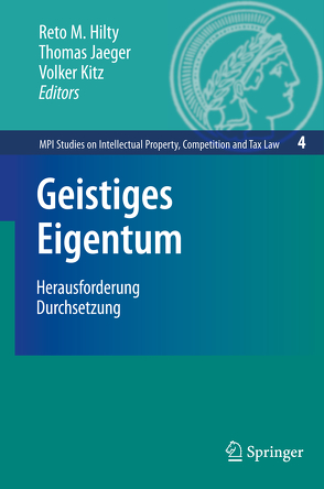 Geistiges Eigentum von Hilty,  Reto, Jaeger,  Thomas, Kitz,  Volker