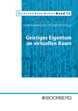 Geistiges Eigentum im virtuellen Raum von Hoffmann,  Mathis, Leible,  Stefan, Sosnitza,  Olaf