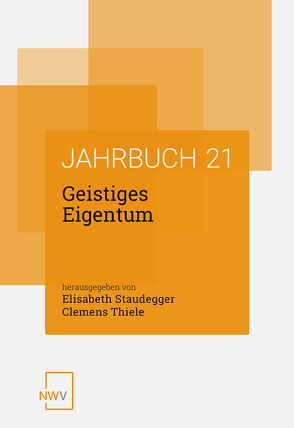 Geistiges Eigentum von Staudegger,  Elisabeth, Thiele,  Clemens