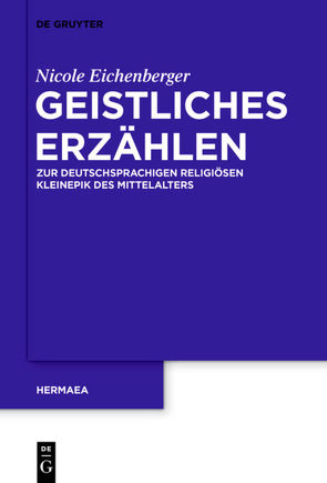 Geistliches Erzählen von Eichenberger,  Nicole