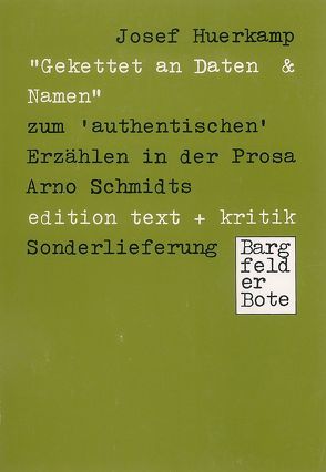 „Gekettet an Daten & Namen“ von Huerkamp,  Josef