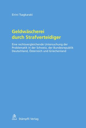 Geldwäscherei durch Strafverteidiger von Tsagkaraki,  Eirini