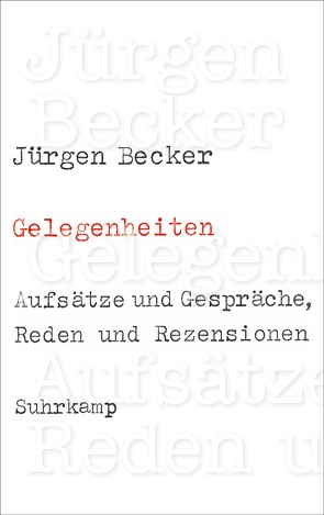 Gelegenheiten von Becker Jürgen, Ewenz,  Gabriele Lieselotte