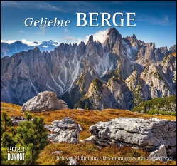 Geliebte Berge 2023 – DUMONT Wandkalender – mit den wichtigsten Feiertagen – Format 38,0 x 35,5 cm