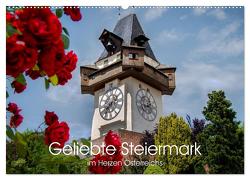 Geliebte Steiermark im Herzen Österreichs (Wandkalender 2024 DIN A2 quer), CALVENDO Monatskalender von Stanzer,  Elisabeth