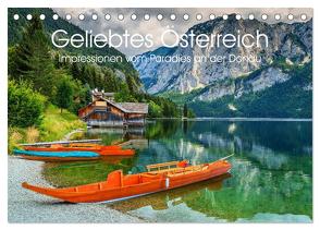 Geliebtes Österreich. Impressionen vom Paradies an der Donau (Tischkalender 2024 DIN A5 quer), CALVENDO Monatskalender von Stanzer,  Elisabeth