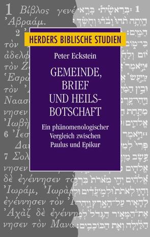 Gemeinde, Brief und Heilsbotschaft von Eckstein,  Peter