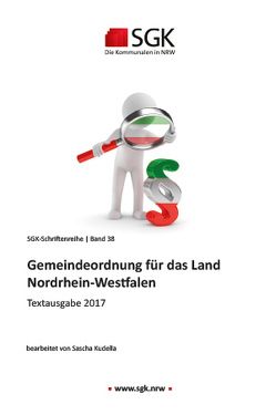 Gemeindeordnung für das Land Nordrhein-Westfalen von Kudella,  Sascha