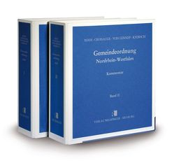 Gemeindeordnung Nordrhein-Westfalen von Cronauge,  Ulrich, Knirsch,  Hanspeter, Kottenberg,  Kurt, Paal,  Thomas, Rehn,  Erich, von Lennep,  Hans-Gerd, Wellmann,  Anne