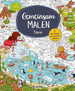 Gemeinsam malen – Tiere von Bossrez,  Elodie