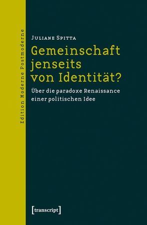 Gemeinschaft jenseits von Identität? von Spitta,  Juliane