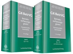 Gemeinschaftskommentar zum Betriebsverfassungsgesetz (GK-BetrVG) von Franzen,  Martin, Gutzeit,  Martin, Jacobs,  Matthias, Kreutz,  Peter, Oetker,  Harmut, Raab,  Thomas, Weber,  Christoph, Wiese,  Günther