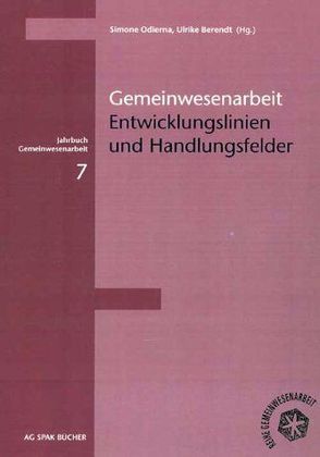 Gemeinwesenarbeit von Berendt,  Ulrike, Odierna,  Simone