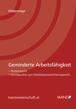 Geminderte Arbeitsfähigkeit von Födermayr,  Barbara