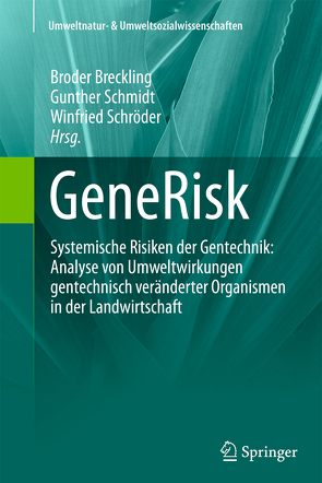 GeneRisk von Breckling,  Broder, Schmidt,  Gunther, Schröder,  Winfried