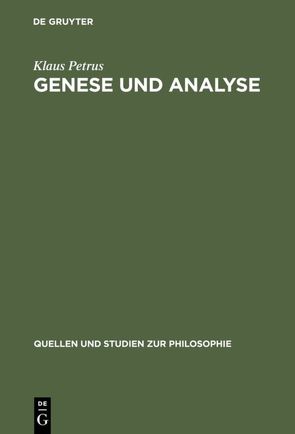 Genese und Analyse von Petrus,  Klaus