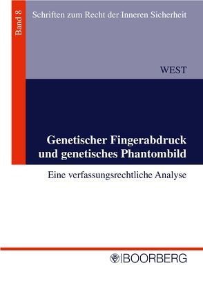 Genetischer Fingeradruck und genetischen Phantombild von West,  Christian