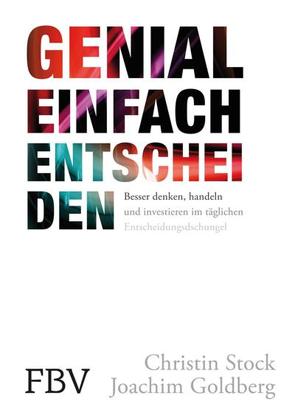 Genial einfach entscheiden von Christin,  Stock, Stock,  Christin