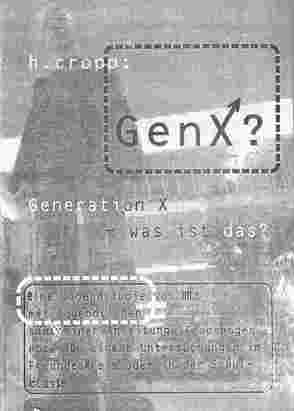 GenX? – Generation X, eine Jugendstudie von Cropp,  Herrmann