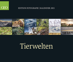 GEO Edition: Tierwelten 2021 – Wand-Kalender – Tier-Kalender – 70×60