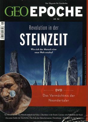 GEO Epoche (mit DVD) / GEO Epoche mit DVD 96/2019 – Revolution in der Steinzeit von Schaper,  Michael