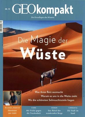 GEOkompakt / GEOkompakt 53/2017 – Die Magie der Wüste von Schaper,  Michael