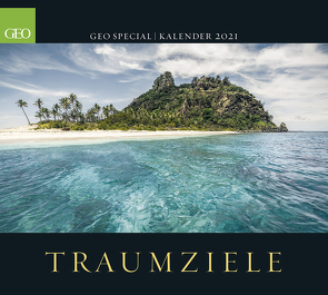 GEO SPECIAL: Traumziele 2021 – Wand-Kalender – Reise-Kalender – Poster-Kalender – 50×45