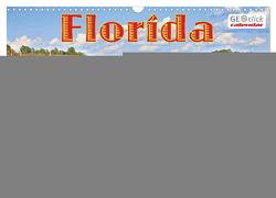 GEOclick calendar: Florida (Wandkalender 2024 DIN A3 quer), CALVENDO Monatskalender von Feske,  Klaus