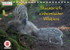 GEOclick Lernkalender: Steckbriefe einheimischer Wildtiere (Tischkalender 2022 DIN A5 quer) von Feske,  Klaus