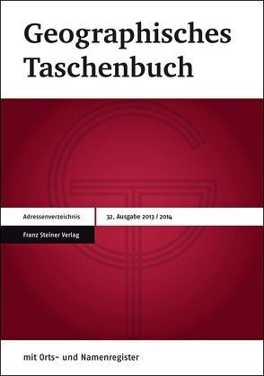 Geographisches Taschenbuch 2015/2016 von Dittmann,  Andreas, Meynen,  Emil