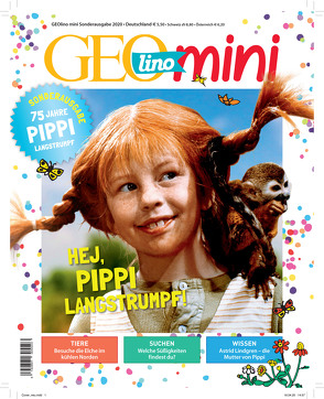 GEOlino mini Sonderheft 1/2020 – 75. Jubiläum Pippi Langstrumpf von Wetscher,  Rosa