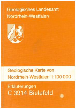 Geologische Karten von Nordrhein-Westfalen 1:100000 / Bielefeld von Deutloff,  Otfried, Kühn-Velten,  Harald, Michel,  Gert