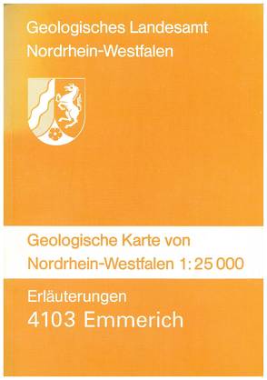 Geologische Karten von Nordrhein-Westfalen 1:25000 / Emmerich von Braun,  Franz J, Hoyer,  Peter, Indans,  Julija, Lange,  Friedrich G, Thiermann,  Arend