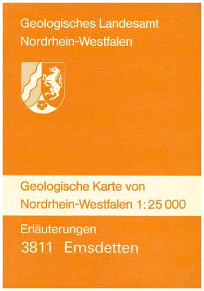 Geologische Karten von Nordrhein-Westfalen 1:25000 / Emsdetten von Dubber,  Hans J, Koch,  Michael, Thiermann,  Arend, Vogler,  Hermann