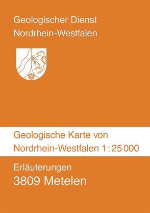 Geologische Karten von Nordrhein-Westfalen 1:25000 / Metelen von Elfers,  Heinz, Hiß,  Martin, Schraps,  Walter G, Suchan,  Karl H