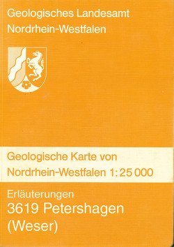 Geologische Karten von Nordrhein-Westfalen 1:25000 / Petershagen von Kühn-Velten,  Harald, Michel,  Gert, Wortmann,  Heinrich