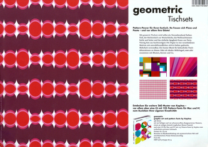 geometric Tischsets by kapitza von Kapitza