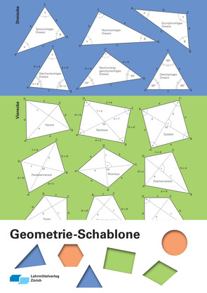 Geometrie-Schablone von Autorenteam