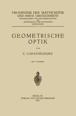 Geometrische Optik von Carathaeodory,  Constantin