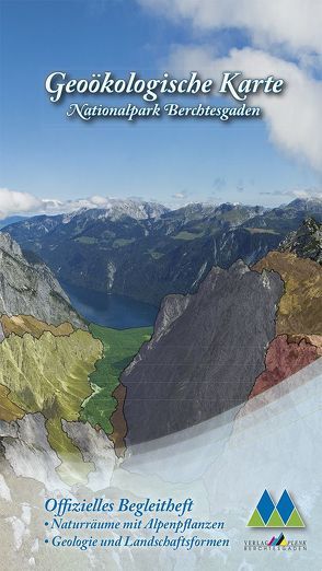 Geoökologische Karte Nationalpark Berchtesgaden von Kolb,  Eckart