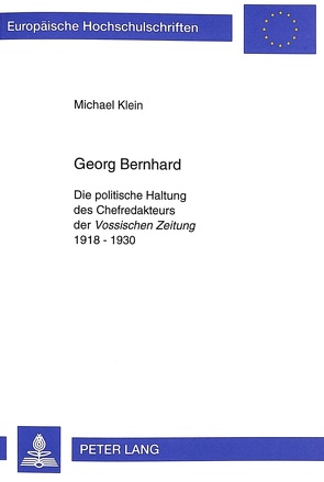 Georg Bernhard von Klein,  Michael